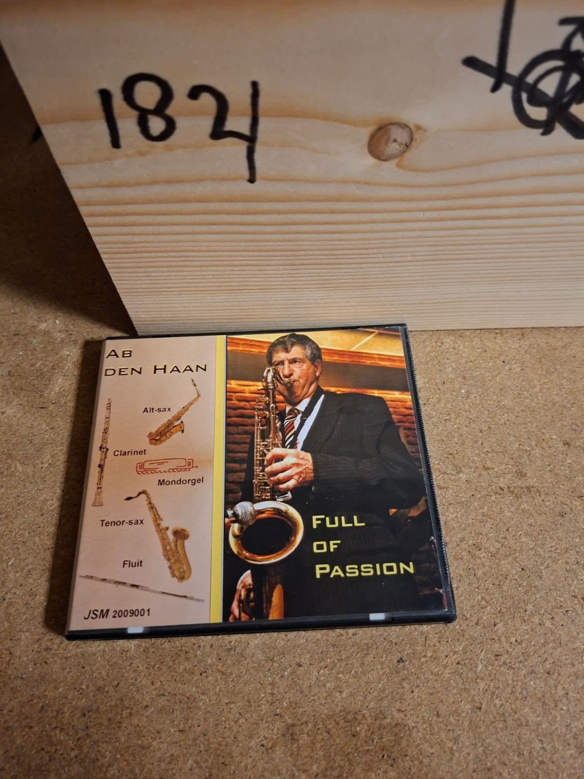 Ab den Haan - Full of Passion CD (JSM 2009001), Ophalen of Verzenden