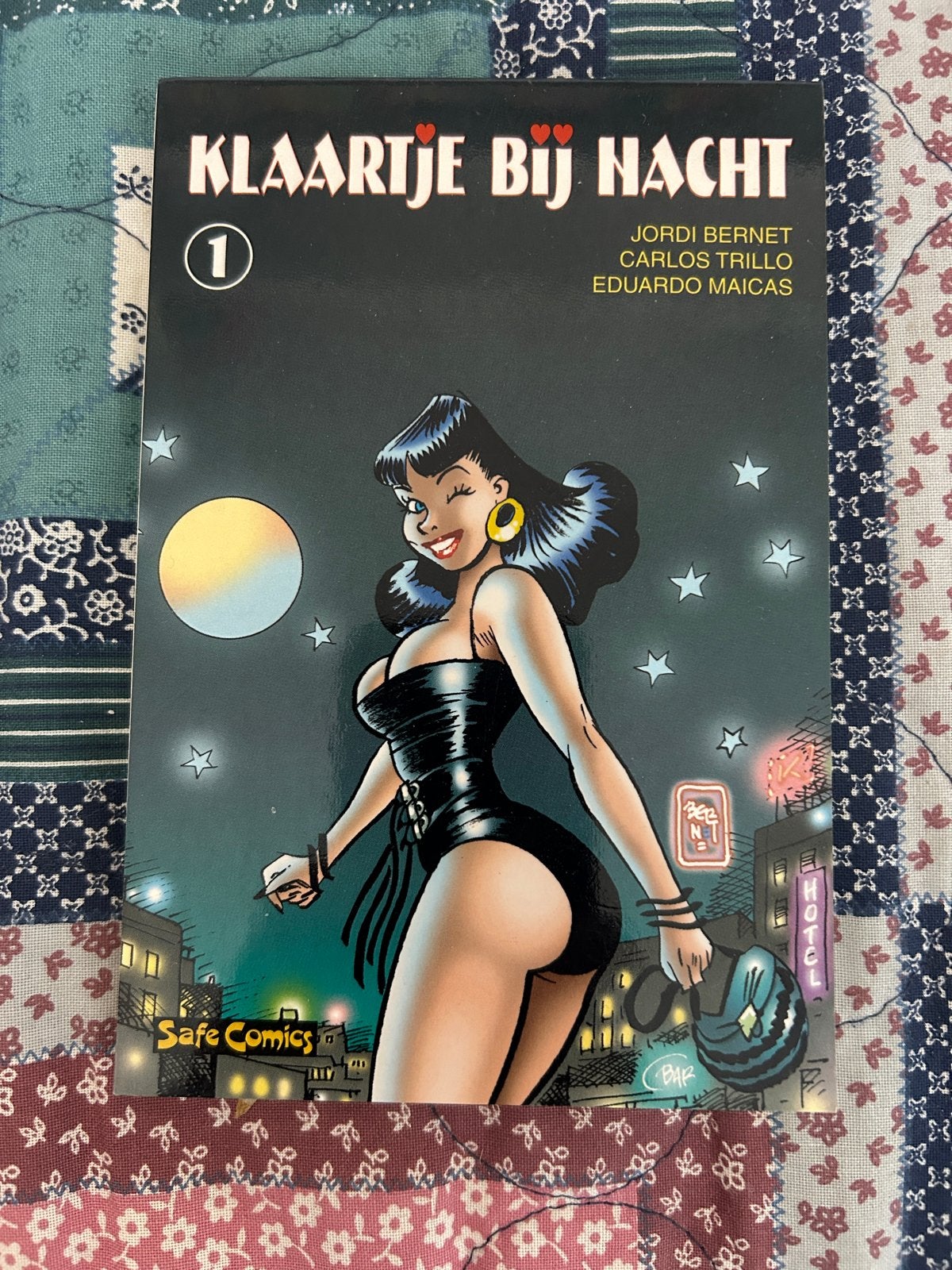 Klaartje bij Nacht - kladblok(Jordi Bernet), Boeken, Eén stripboek, Ophalen of Verzenden, Zo goed als nieuw