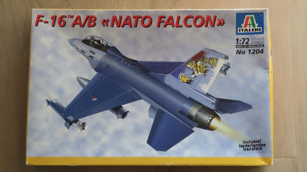 F-16B Nato Falcon NL decals Tigermeet Italeri 1/72, 1:72 tot 1:144, Italeri, Nieuw, Ophalen of Verzenden