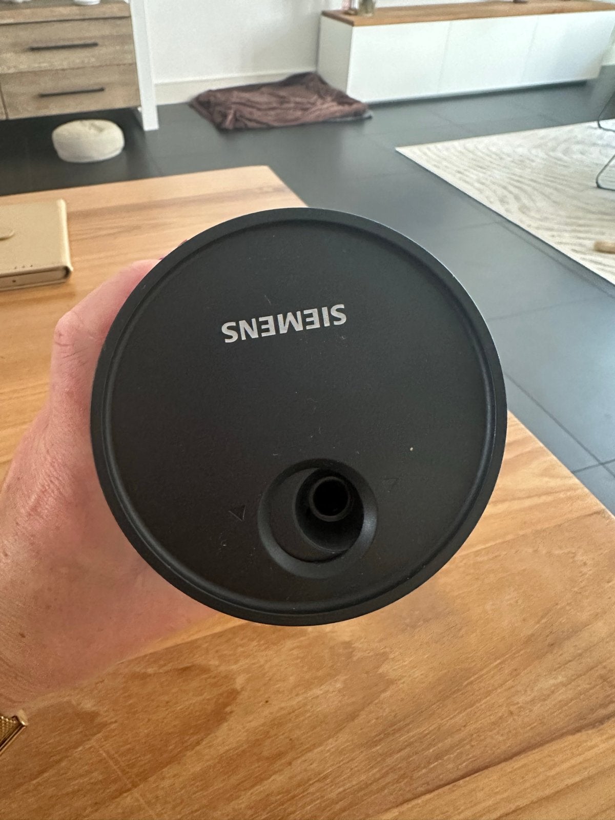Siemens melkopschuimer / melkreservoir, Witgoed en Apparatuur, Koffiezetapparaten, Ophalen, Overige modellen, Overige typen, Zo goed als nieuw