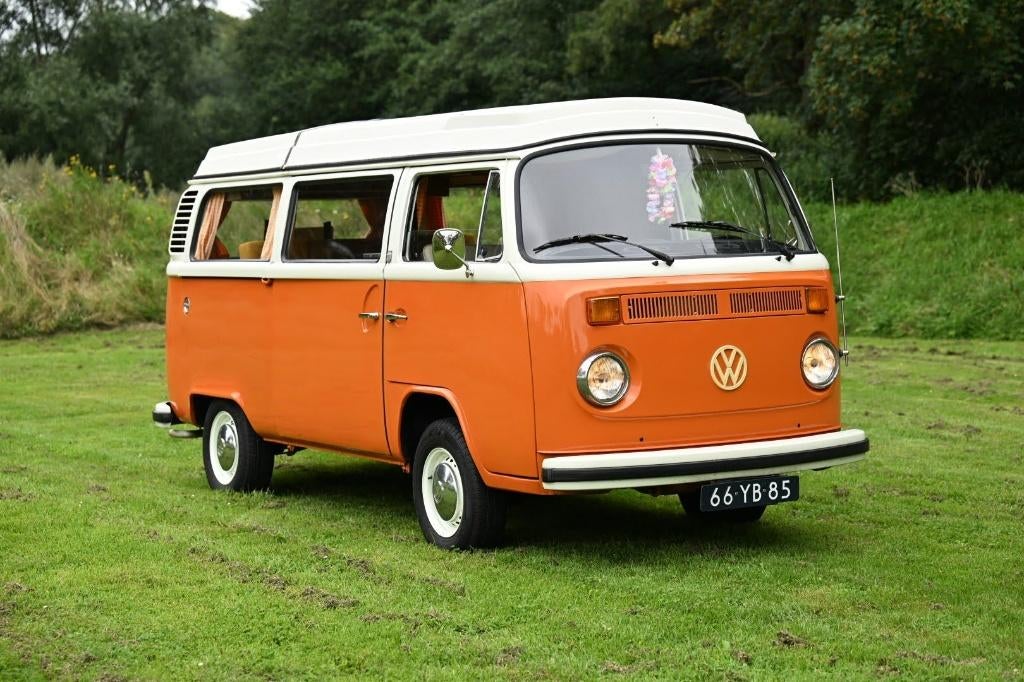 1973 - Volkswagen T2B Westfalia camper, T-Cross, 1370 kg, Trekhaak, Particulier