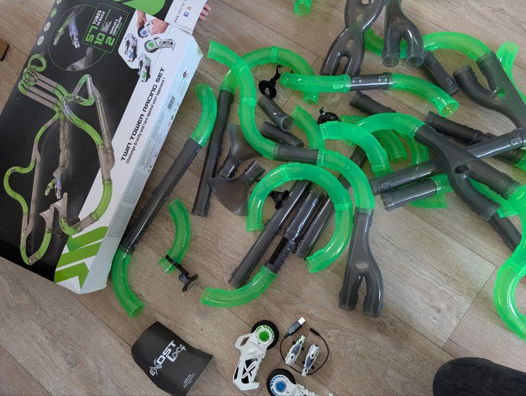 Exost loop racebaan, Kinderen en Baby's, Speelgoed | Racebanen, Elektrisch, Ophalen, Overige merken, Racebaan