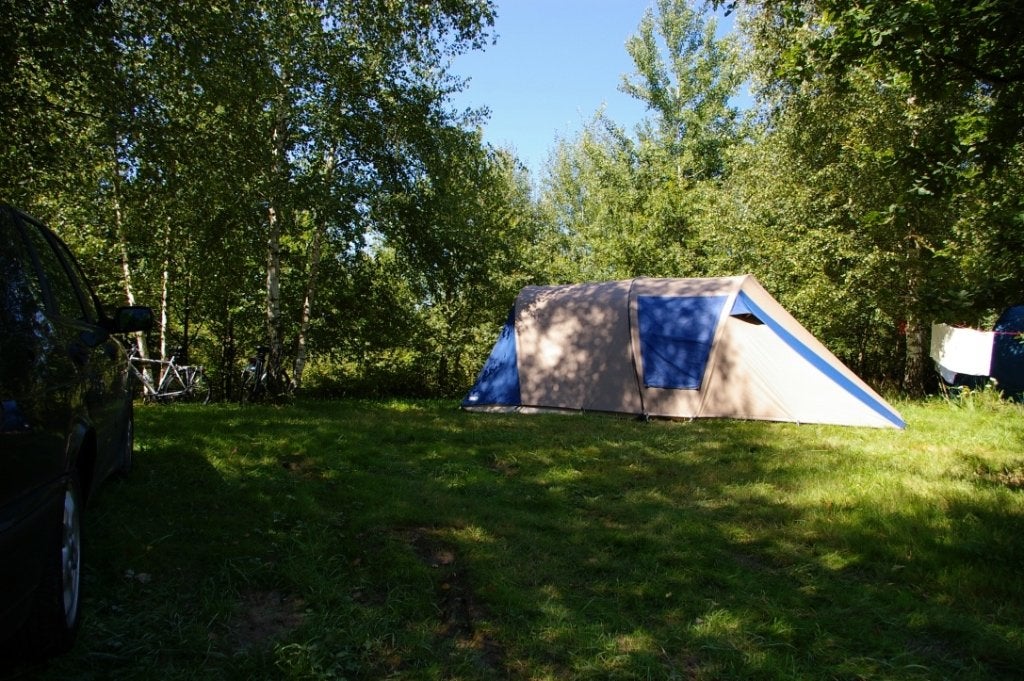 Falco Dwergarend 300 in prima staat, Caravans en Kamperen, Tenten, Ophalen, Gebruikt, Tot en met 3
