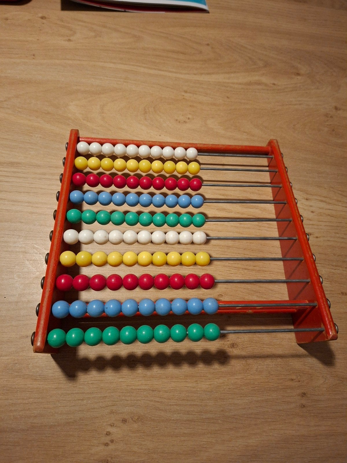 Vintage Houten Telraam - Educatief Speelgoed, Ophalen of Verzenden, Gebruikt, Rekenen