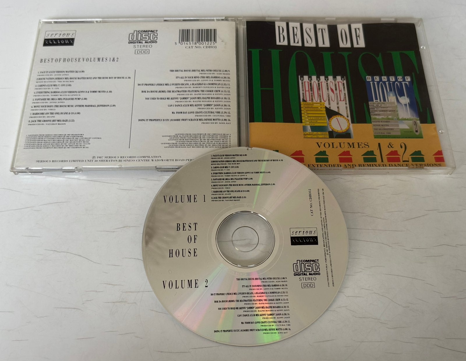 Best of House volumes 1 & 2 (RARE), Ophalen of Verzenden, Zo goed als nieuw