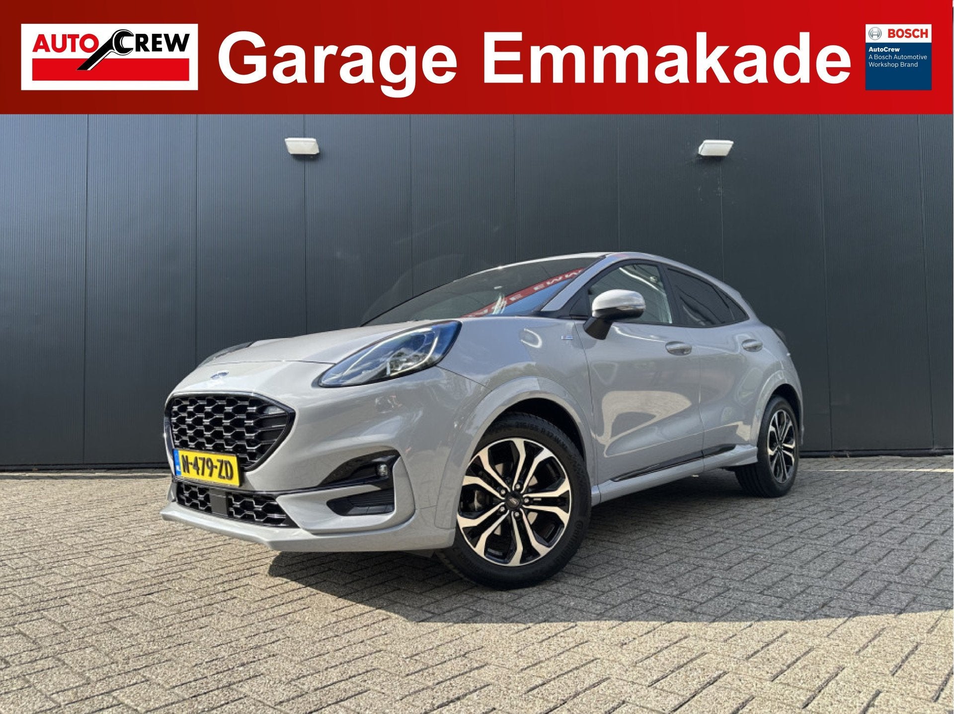Ford Puma 1.0 EcoBoost Hybrid ST-Line (bj 2022), Auto's, Voorwielaandrijving, 12 maanden, Stof, Euro 6