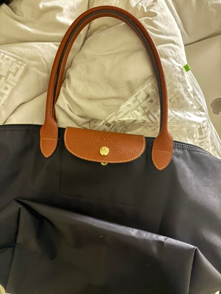 Longchamp, 30 cm of meer, Zwart, Minder dan 35 cm, Ophalen of Verzenden