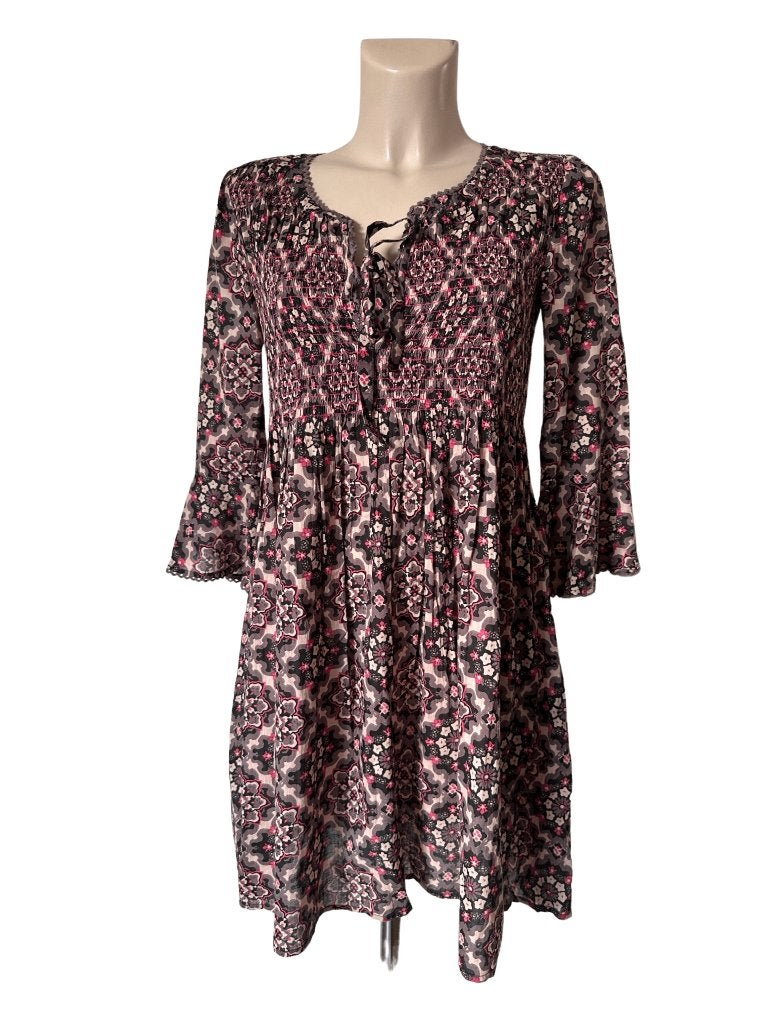 Odd Molly jurk S, Kleding | Dames, Verzenden, Zo goed als nieuw, Grijs, Onder de knie