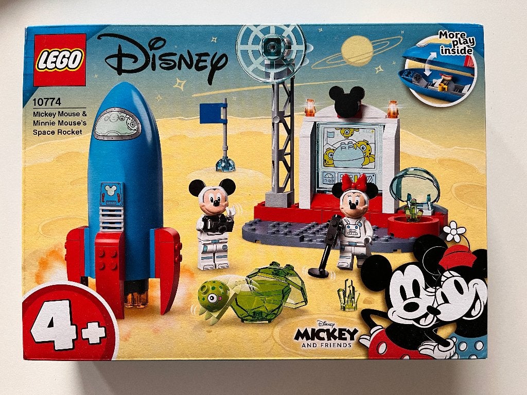 Lego 10774 Mickey Mouse & Minnie Mouse's Space Rocket, Inclusief accessoires, Lego, Nieuw, Ophalen of Verzenden