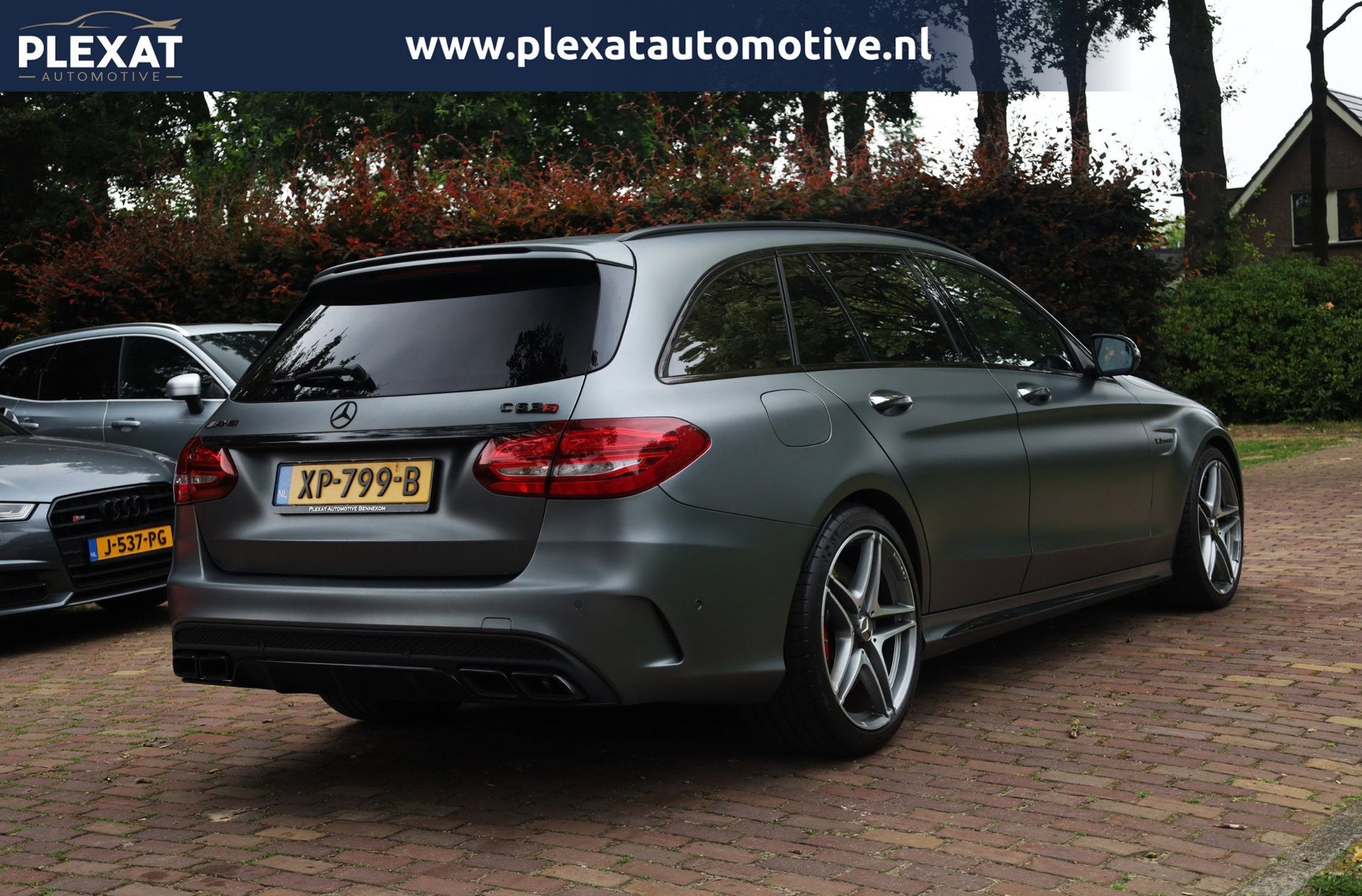 Mercedes-Benz C-klasse Estate AMG 63 S Aut. | Panorama | Des, Automaat, Dealer onderhouden, Achterwielaandrijving, Gebruikt