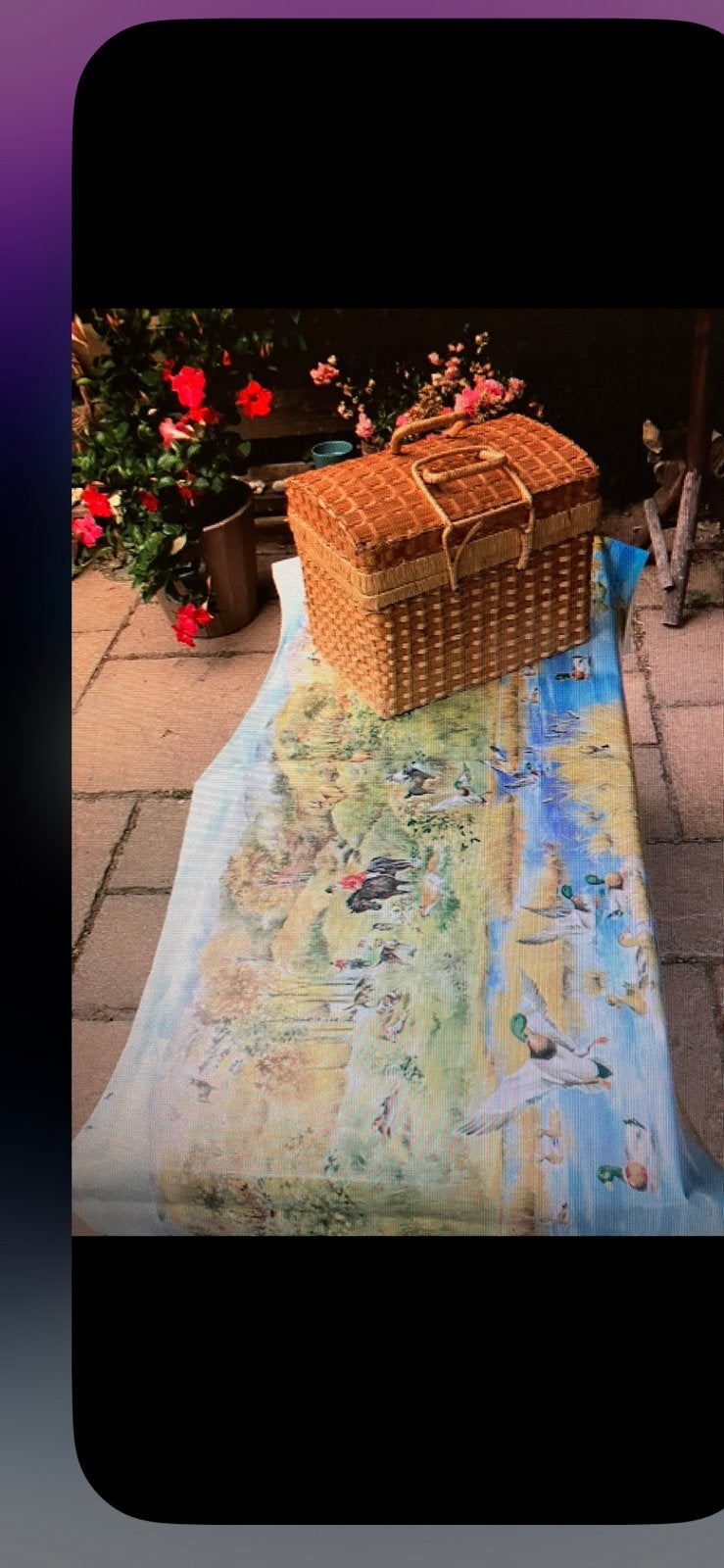 PICKNICK MAND, Hobby en Vrije tijd, Picknickmanden, Ophalen of Verzenden, Zo goed als nieuw