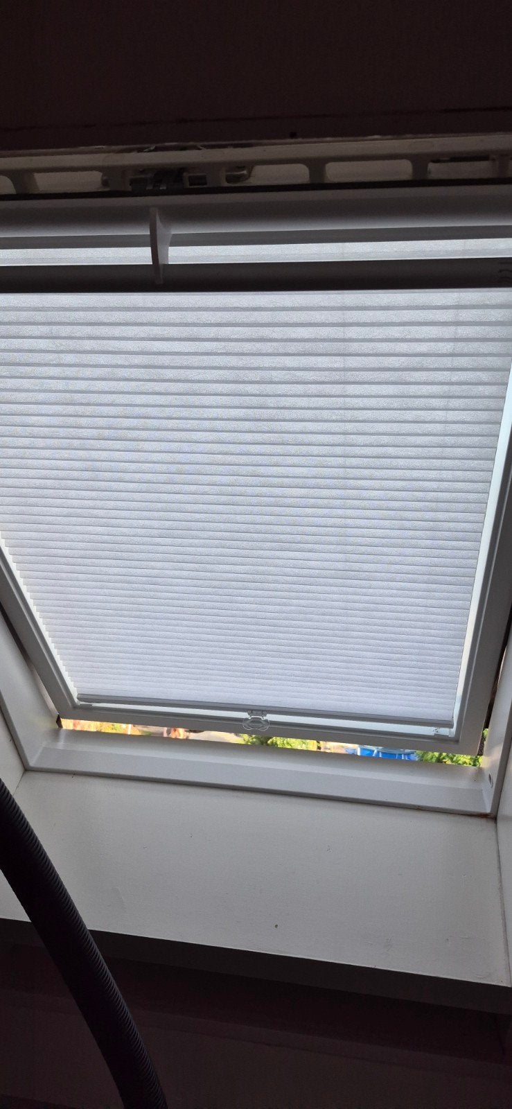 Plisségordijn voor Velux GGU MK04 dakraam, Huis en Inrichting, Ophalen of Verzenden, Zo goed als nieuw, Wit