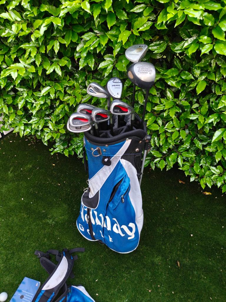 Callaway golftas met golfset. Heren r.h. graphite, Ophalen of Verzenden, Gebruikt, Set, Callaway