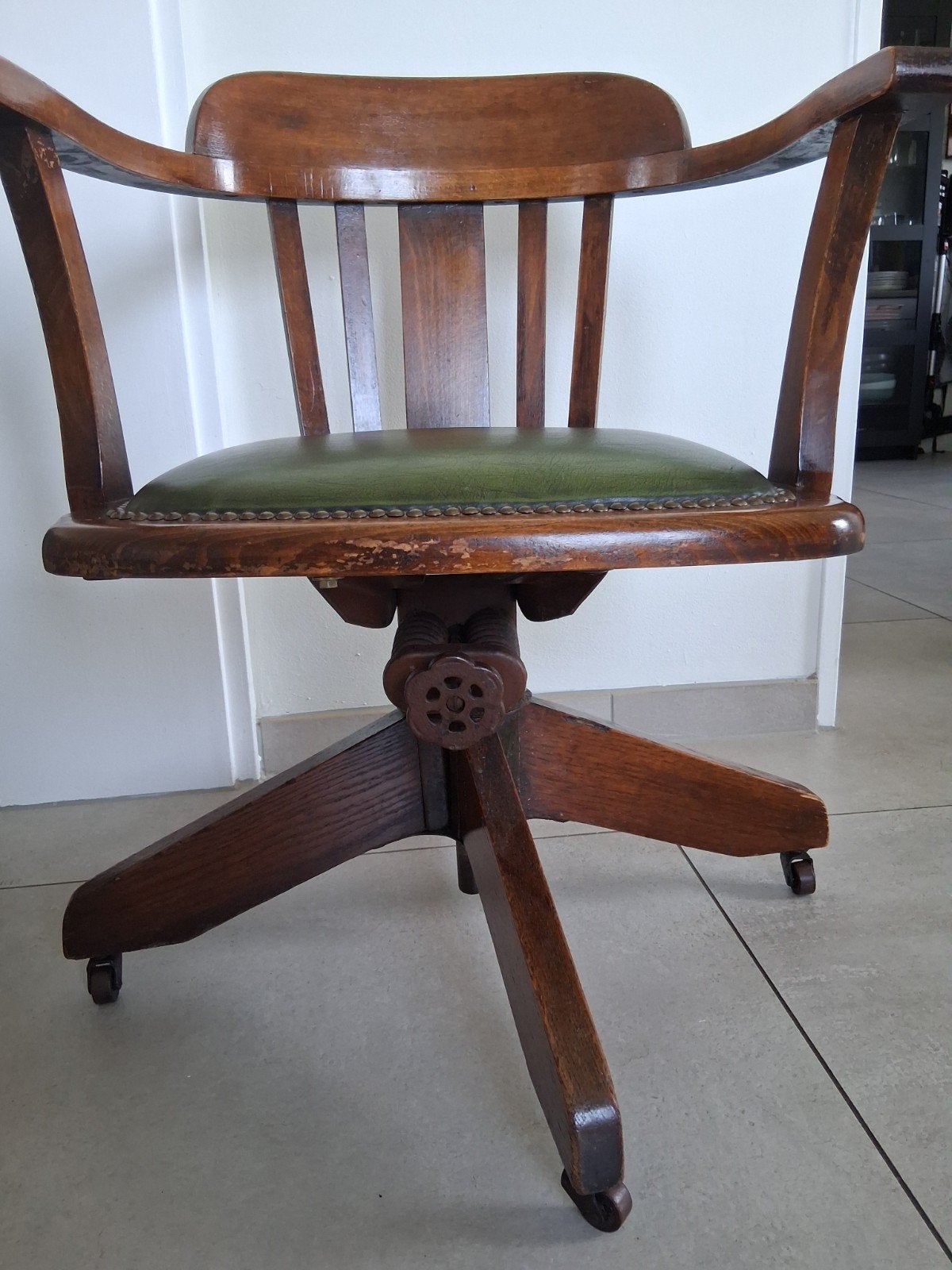 Edwardiaanse Bureaustoel van Hillcrest (ca. 1890-1920), Ophalen of Verzenden
