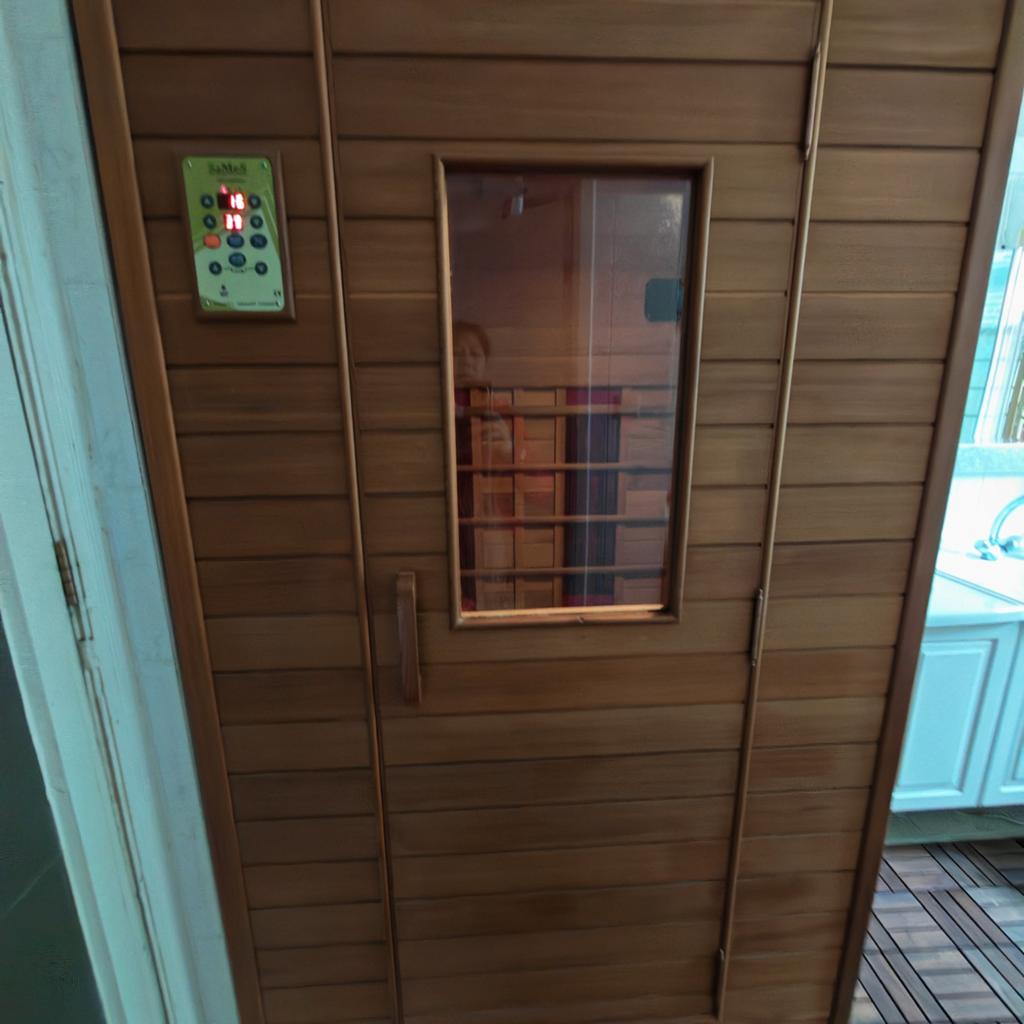 Sauna infrarood, Ophalen, Zo goed als nieuw, Complete sauna