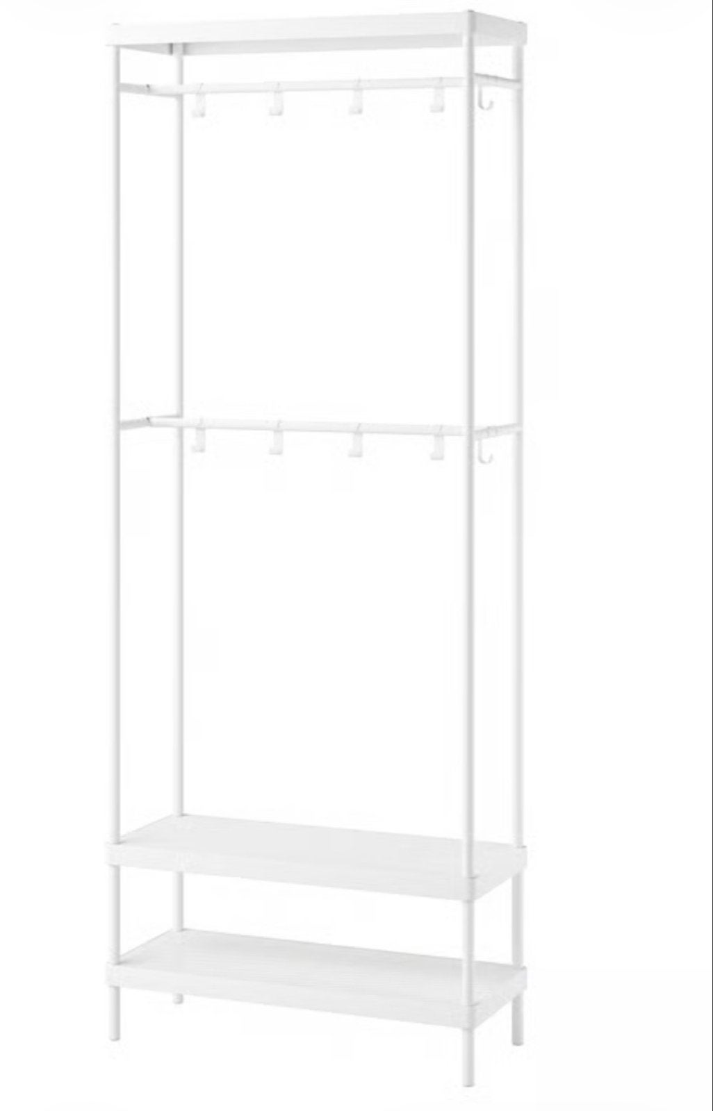 IKEA MACKAPÄR kapstok met schoenenrek, Ophalen, Zo goed als nieuw