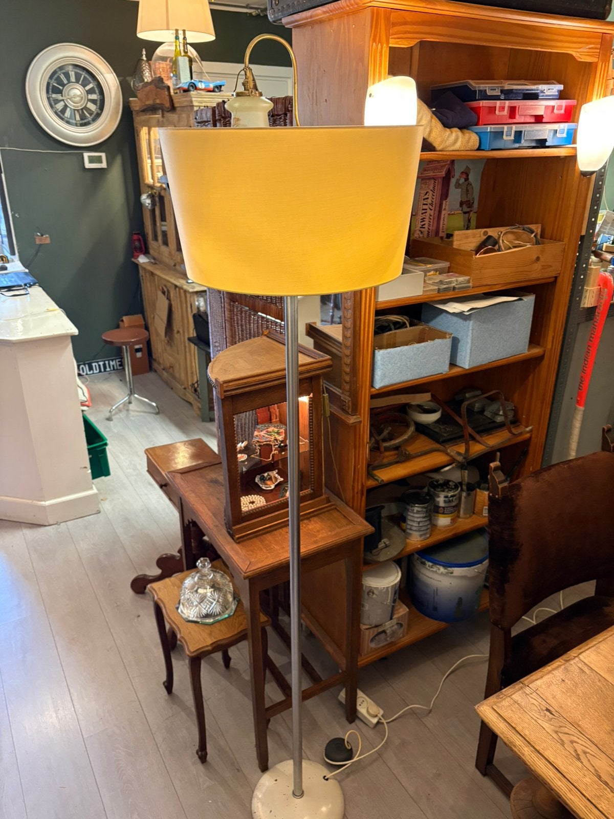 Vintage Gispen Design vloerlamp Giso model 6109 6005., Ophalen