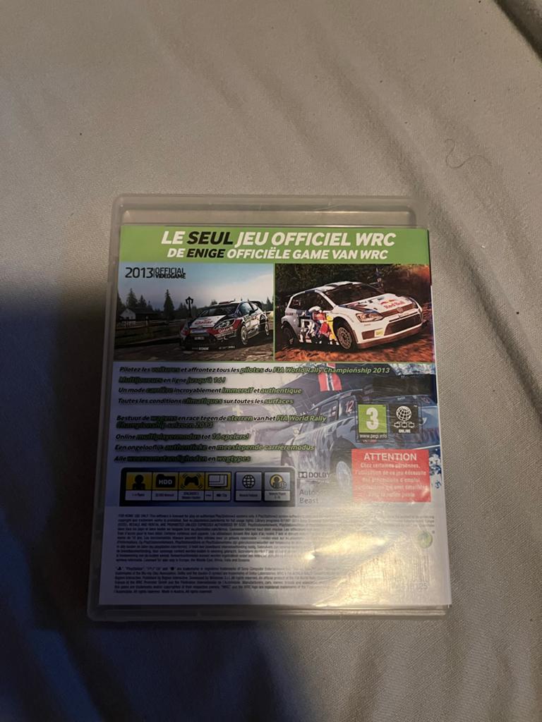 WRC 4 FIA World Rally Championship PS3 Game, Online, 1 speler, Racen en Vliegen, Ophalen of Verzenden