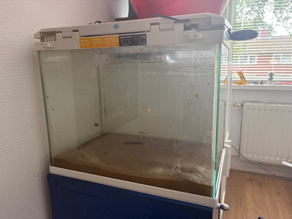 Aquarium, Ophalen, Gebruikt, Leeg aquarium, Superfish