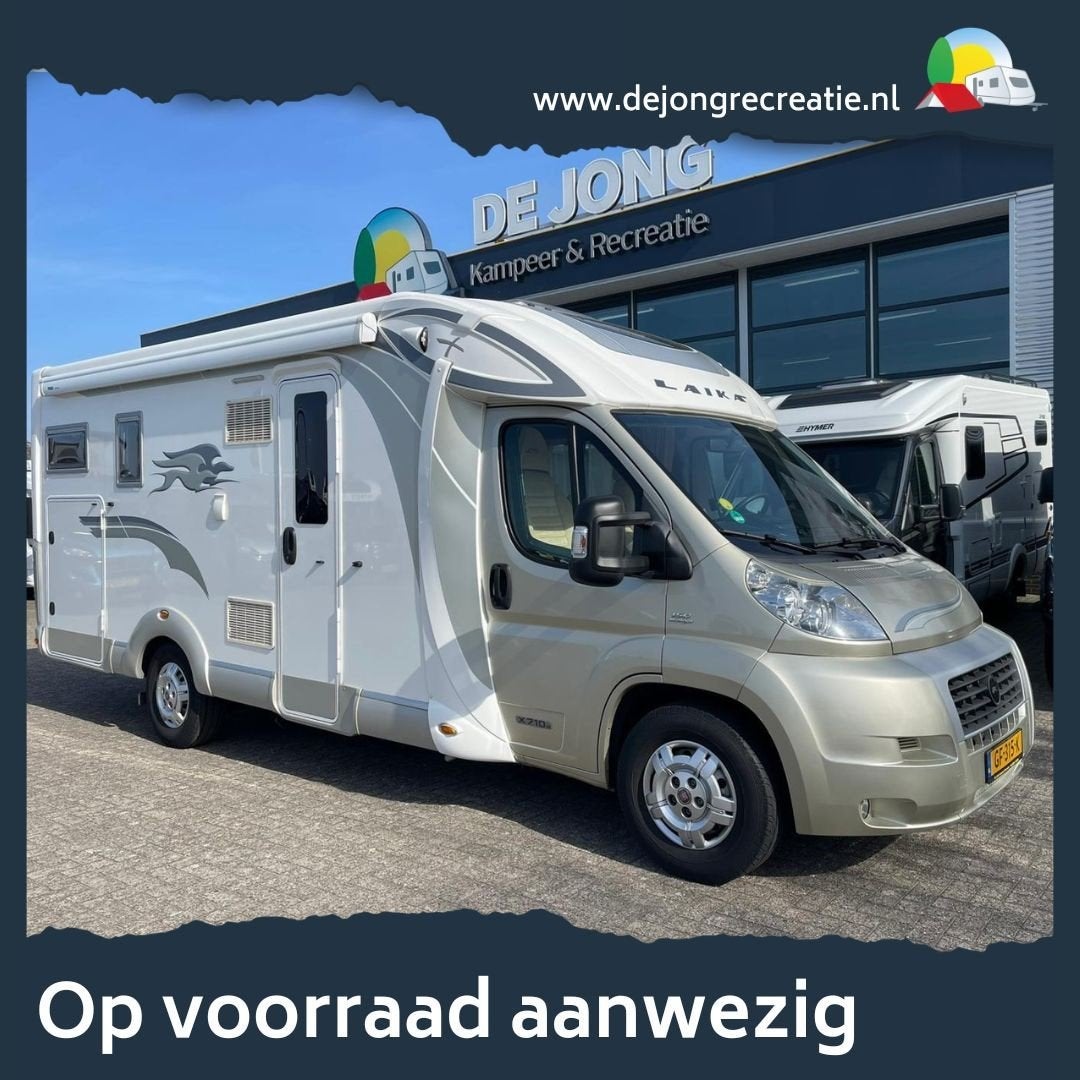 Laika X 710 R Fiat (bj 2015), 7 tot 8 meter, Bedrijf, Half-integraal, Verkoop@dejongrecreatie.nl