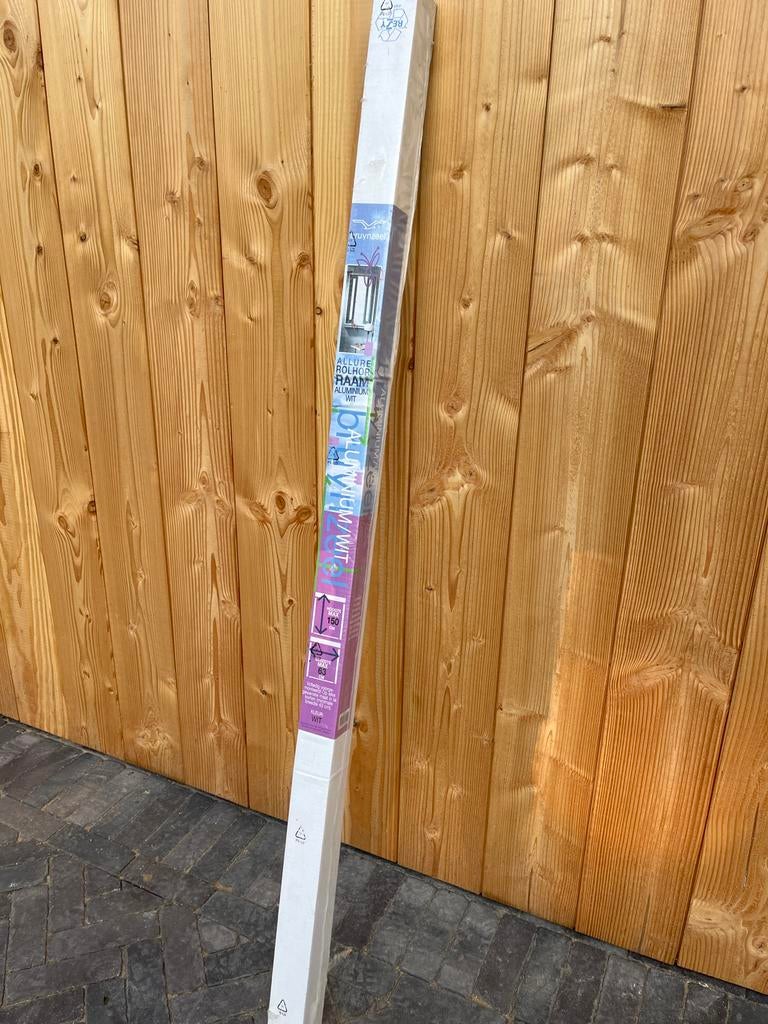 Bruynzeel rolhor raam wit 150x63 cm - Nieuw in verpakking, Ophalen, Zo goed als nieuw