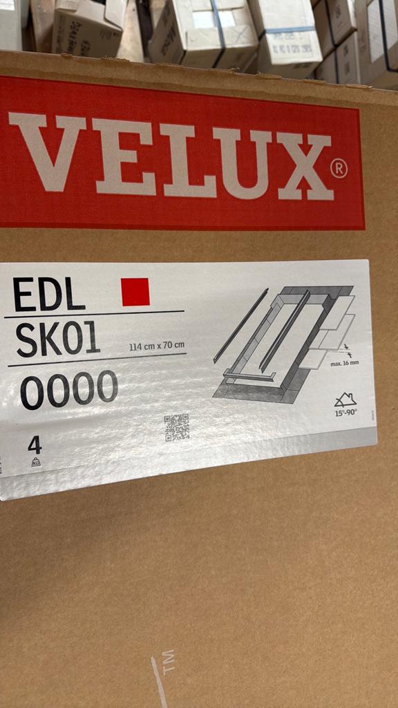 Velux dakraam, Ophalen, Minder dan 80 cm, 80 tot 120 cm, Nieuw