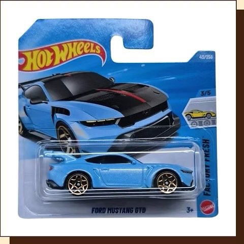 3x Hotwheels Ford Mustang, Tesla Y, Nissan Z 1:64, Verzenden, Zo goed als nieuw