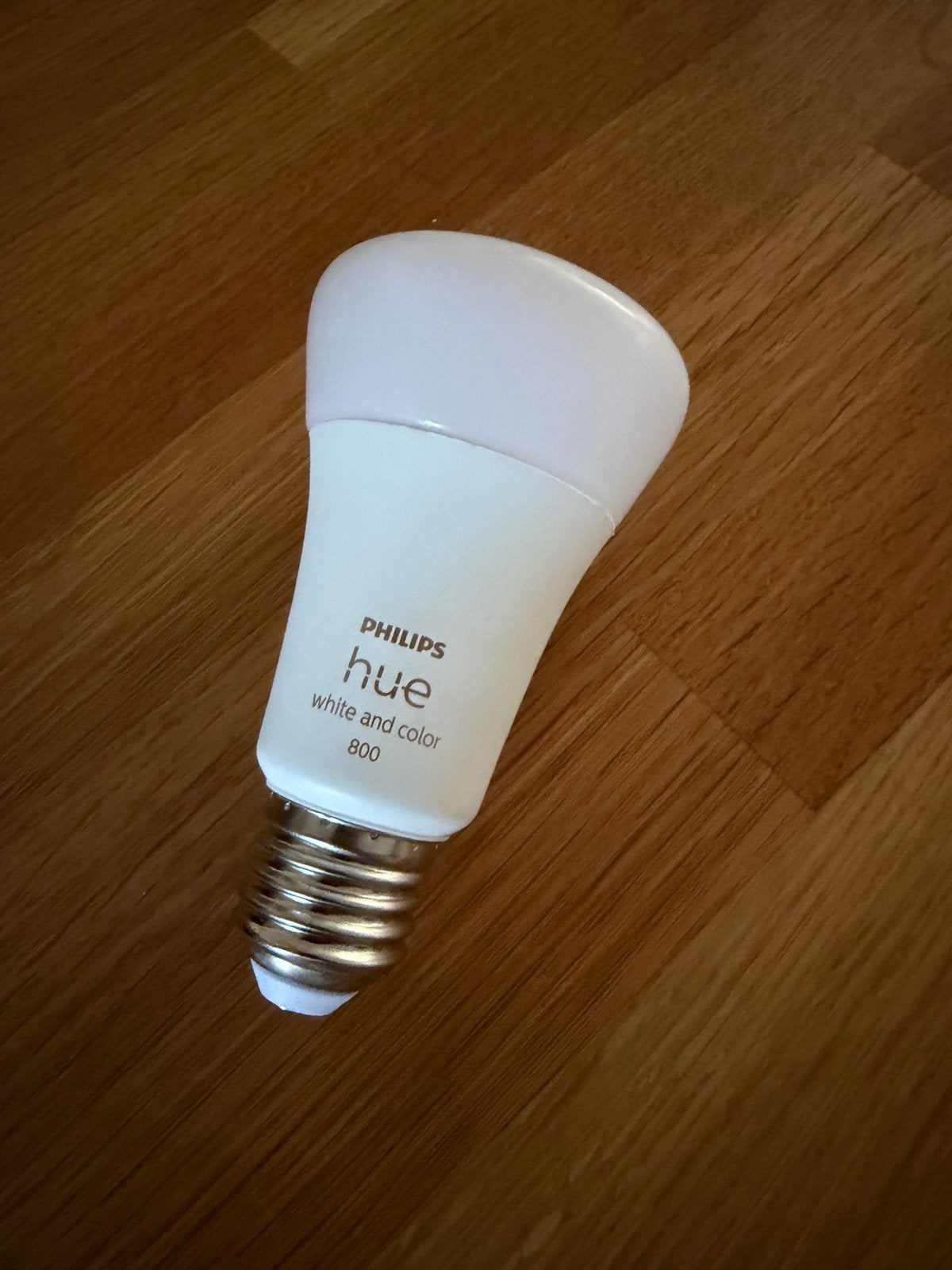 Philips Hue White and Color E27 lamp, Ophalen of Verzenden, Zo goed als nieuw, E27 (groot), Led-lamp