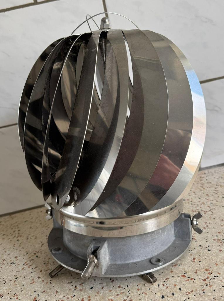 Aspirator windgedreven ventilator voor schoorsteen, Ophalen, Zo goed als nieuw, Hout, Overige soorten