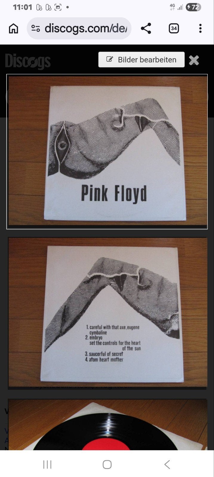Spread Legs van Pink Floyd, Ophalen, Zo goed als nieuw, 12 inch