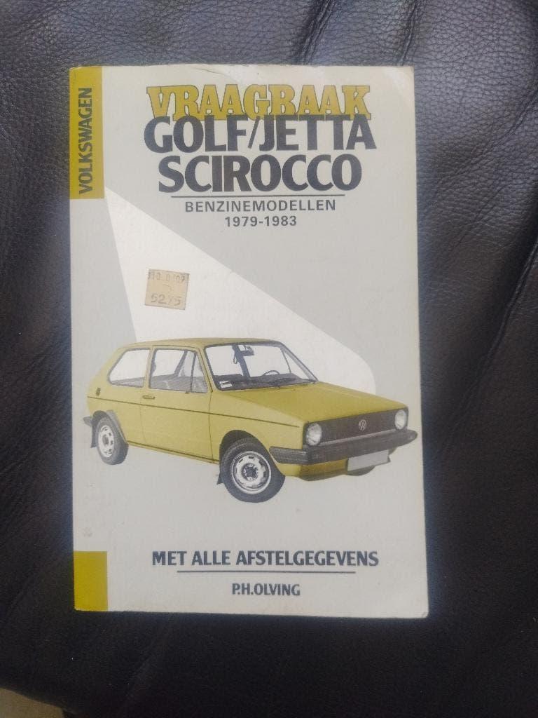 vw golf jetta scirocco werkplaatsboek 1979-1983, Ophalen of Verzenden
