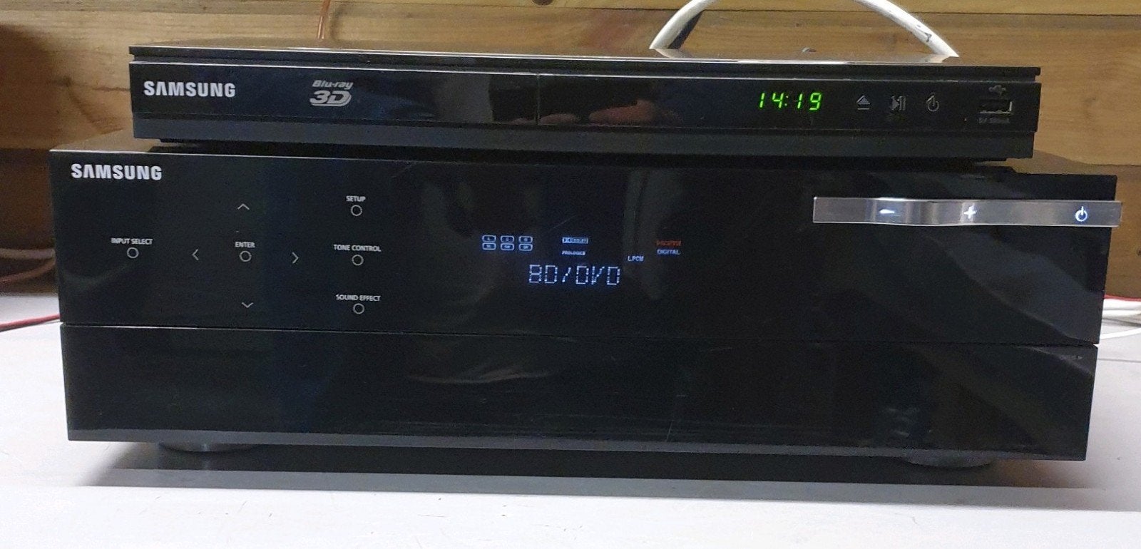 Samsung receiver hw-c500 + 3d bluray speler bd-e5500 hdmi, Ophalen of Verzenden