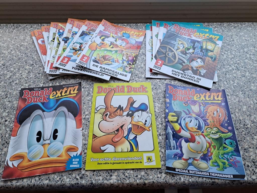 Donald Duck Extra, Boeken, Stripboeken, Meerdere stripboeken, Ophalen of Verzenden, Zo goed als nieuw