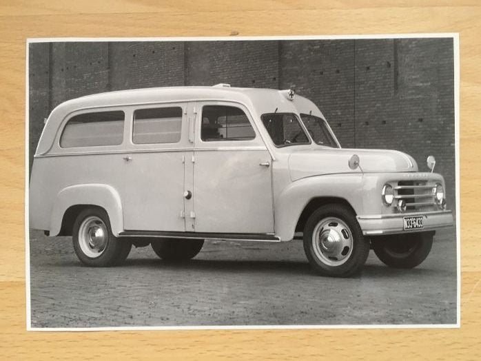 originele foto Hanomag, Foto, Ophalen of Verzenden, Zo goed als nieuw, 1940 tot 1960