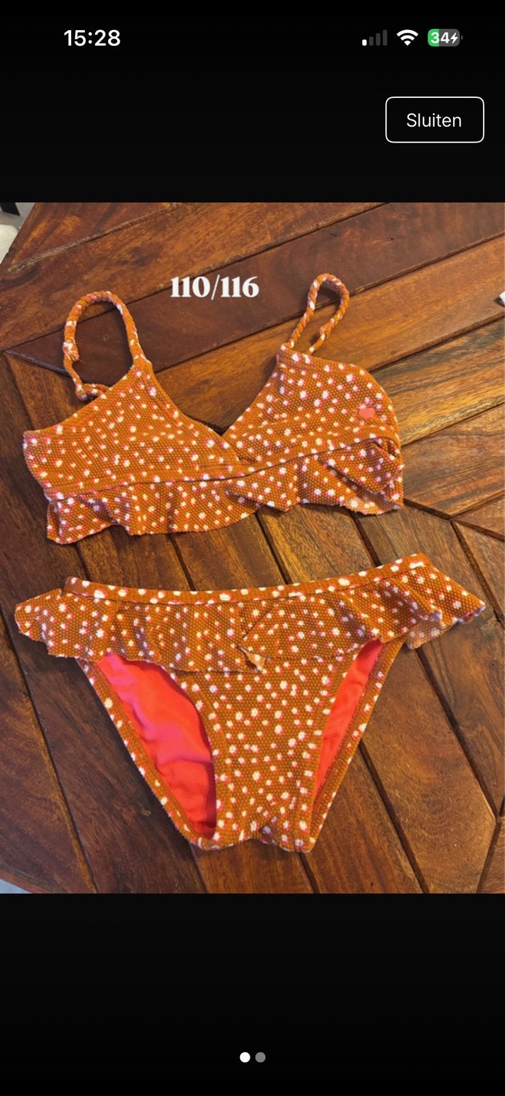 Leuke bikini voor meisjes, Kinderen en Baby's, Kinderkleding | Kinder-zwemkleding, Gebruikt, Bikiniset, Meisje, Ophalen of Verzenden