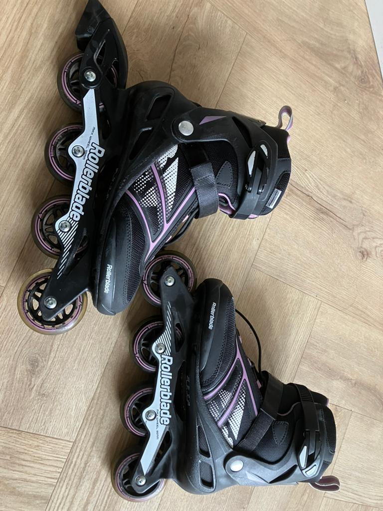 Dames Rollerblades max wheel 80 mm maat 42, Sport en Fitness, Skeelers, Zo goed als nieuw, Inline skates 4 wielen, Dames, Ophalen