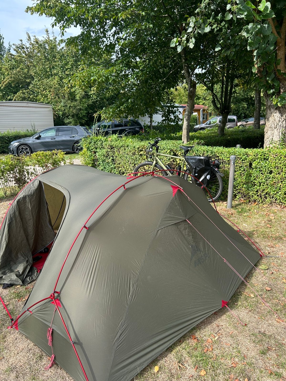 MSR Hubba Tour 1 Tent - Lichtgewicht 1-persoons tent, Caravans en Kamperen, Ophalen of Verzenden, Gebruikt, Tot en met 2