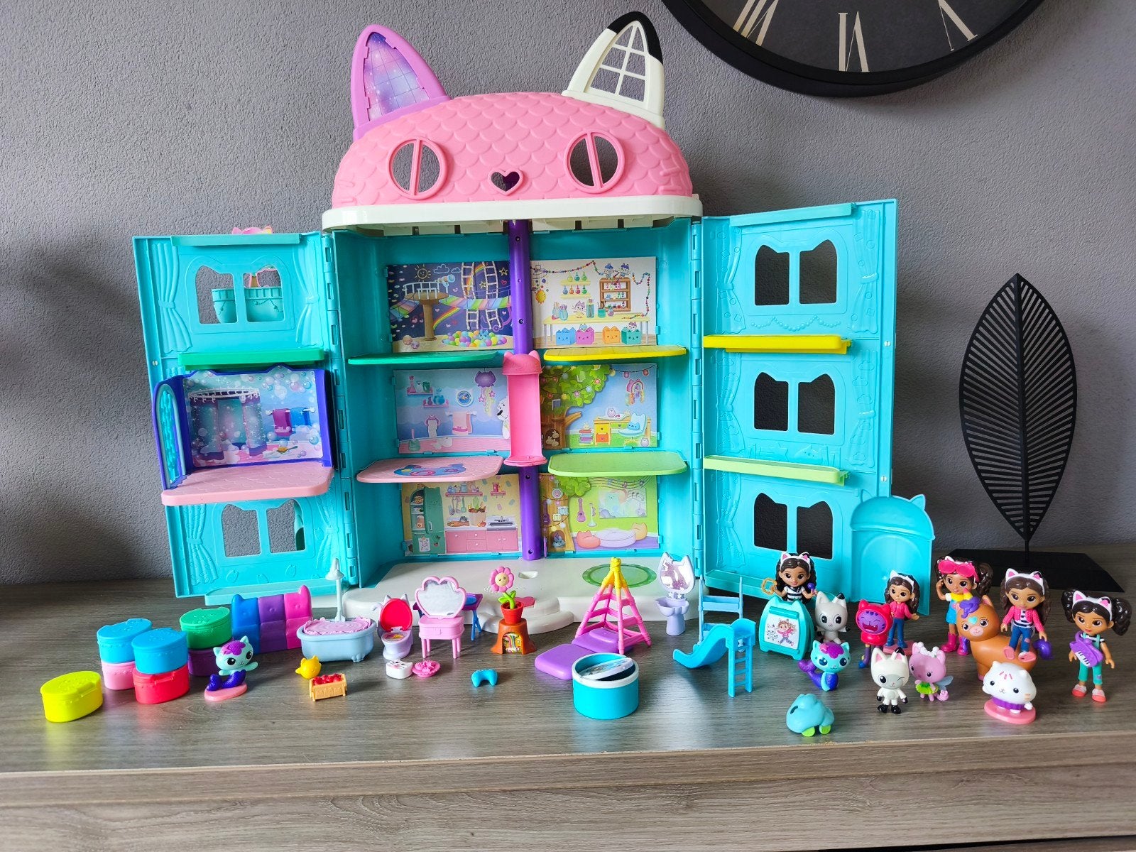 Gabby's Poppenhuis met veel accessoires en figuren, Ophalen, Zo goed als nieuw, Overige typen