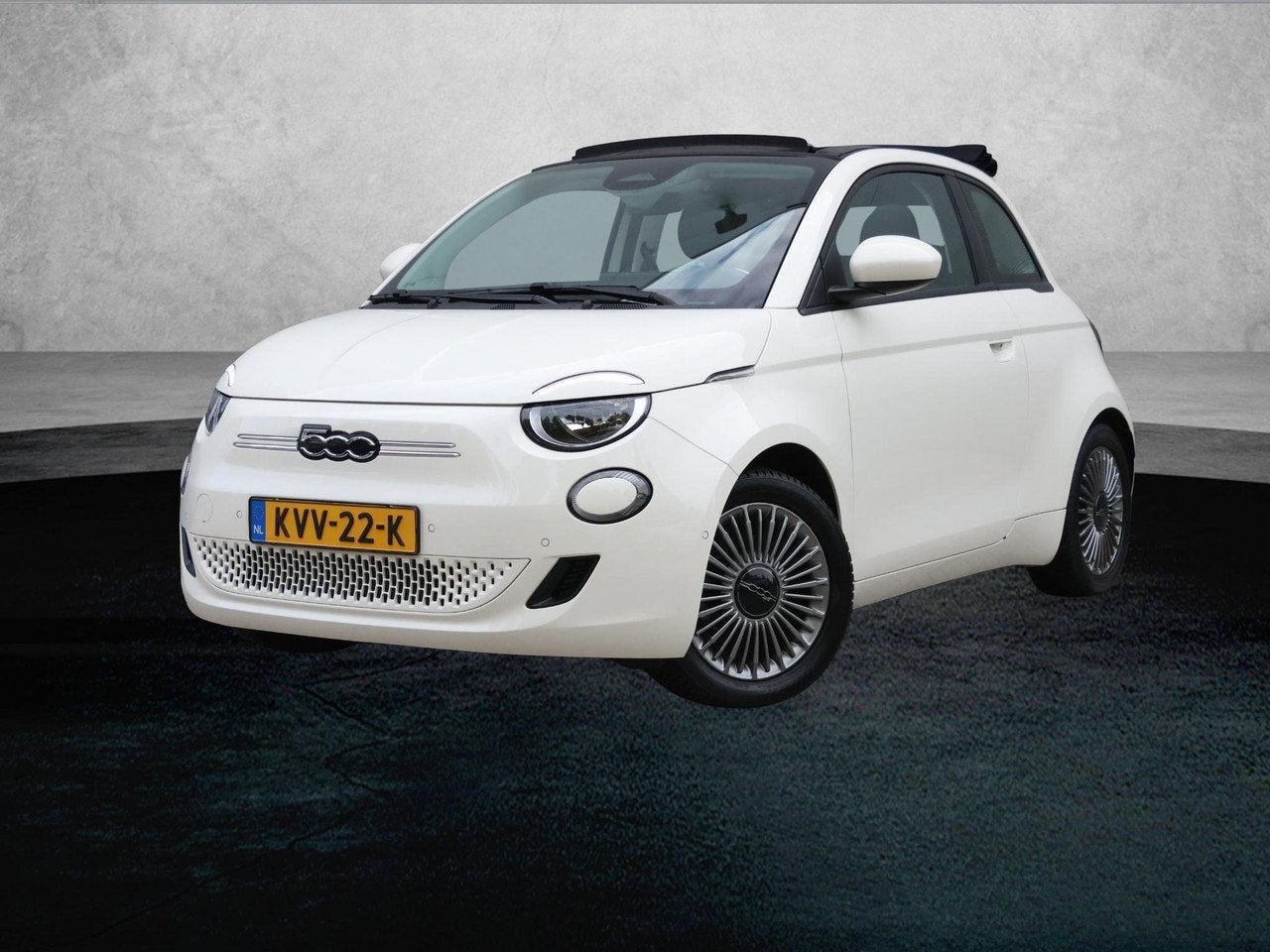 Fiat 500C Icon 42 kWh 118pk | Camera | Stoelverwarming | Par, Auto's, Automaat, Gebruikt, 118 pk, Cabriolet