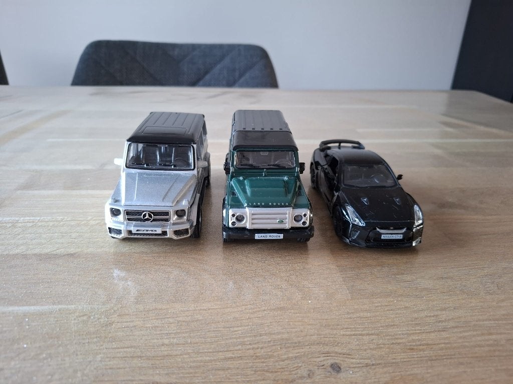 3 stoere speelgoedauto's, Ophalen of Verzenden, Zo goed als nieuw