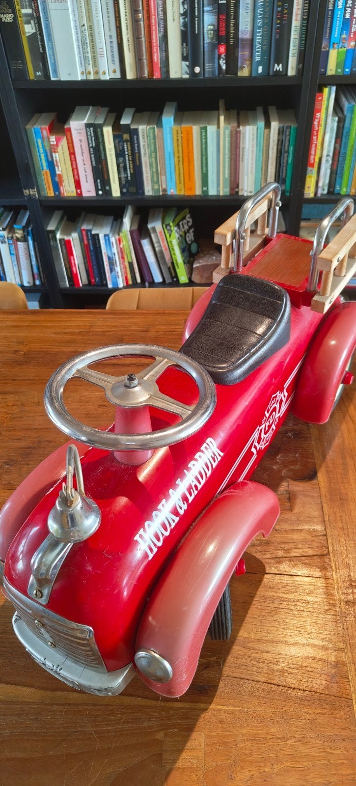 Kinder brandweer- loopwagen., Ophalen, Gebruikt