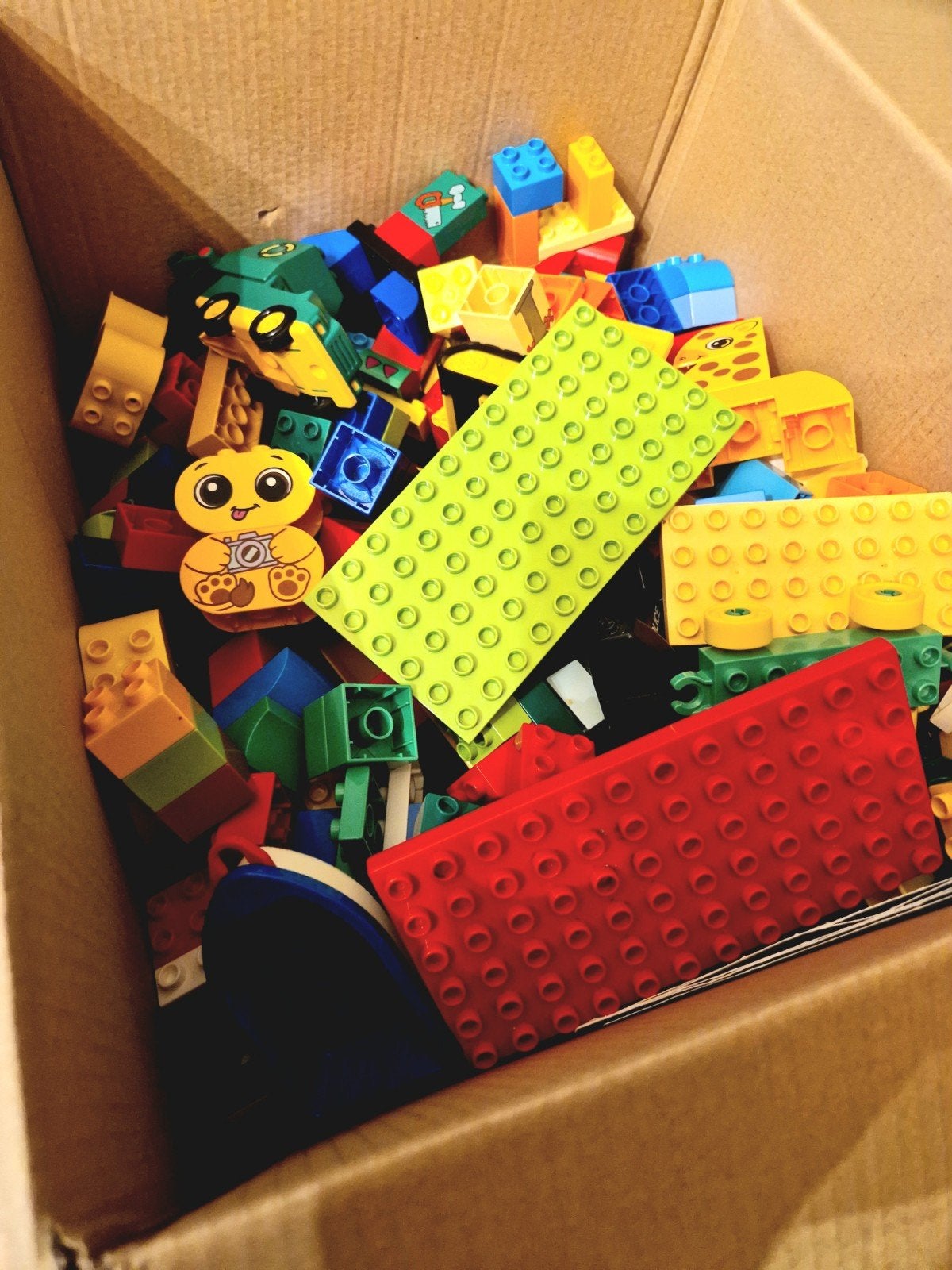 Grote doos Duplo blokken: 400+ stuks,  grondplate, Kinderen en Baby's, Speelgoed | Duplo en Lego, Ophalen of Verzenden
