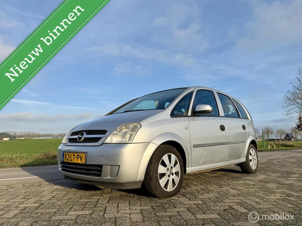 Opel Meriva 1.6 Enjoy, BJ 2003, Airco, APK Juni 2027, Auto's, Opel, Bedrijf, Te koop, Meriva, ABS, Airbags, Airconditioning, Alarm