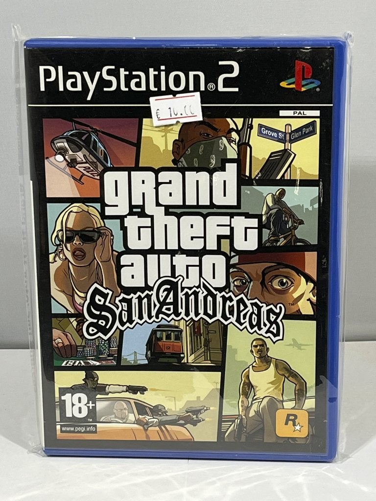 Grand Theft Auto: San Andreas - Playstation 2, Avontuur en Actie, Vanaf 18 jaar, Verzenden, 1 speler