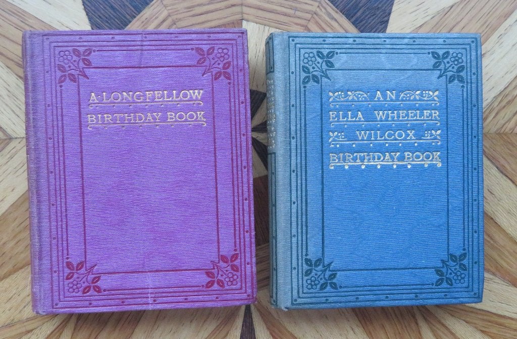 Twee Mini-boekjes - Birthday Book - 1910-1920, Ophalen of Verzenden