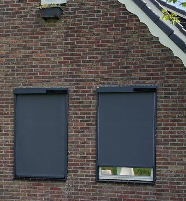 1x Heroal zonnescreen solar 100x160cm Nieuw in doos, 100 tot 150 cm, Nieuw, Ophalen of Verzenden, Grijs
