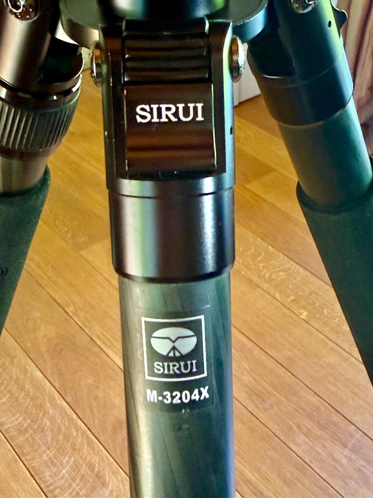 SIRUI 3204X professioneel CARBON statief + K20 balhoofd, Overige typen, Ophalen of Verzenden, Zo goed als nieuw, 175 cm of meer