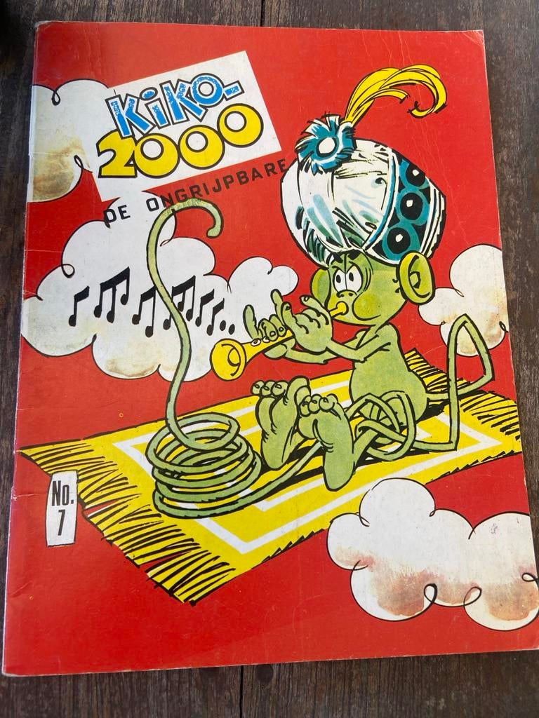 Kiko 2000 De Ongrijpbare - Nrs. 7 & 9 - Vintage Strips, Boeken, Stripboeken, Meerdere stripboeken, Ophalen of Verzenden, Gelezen