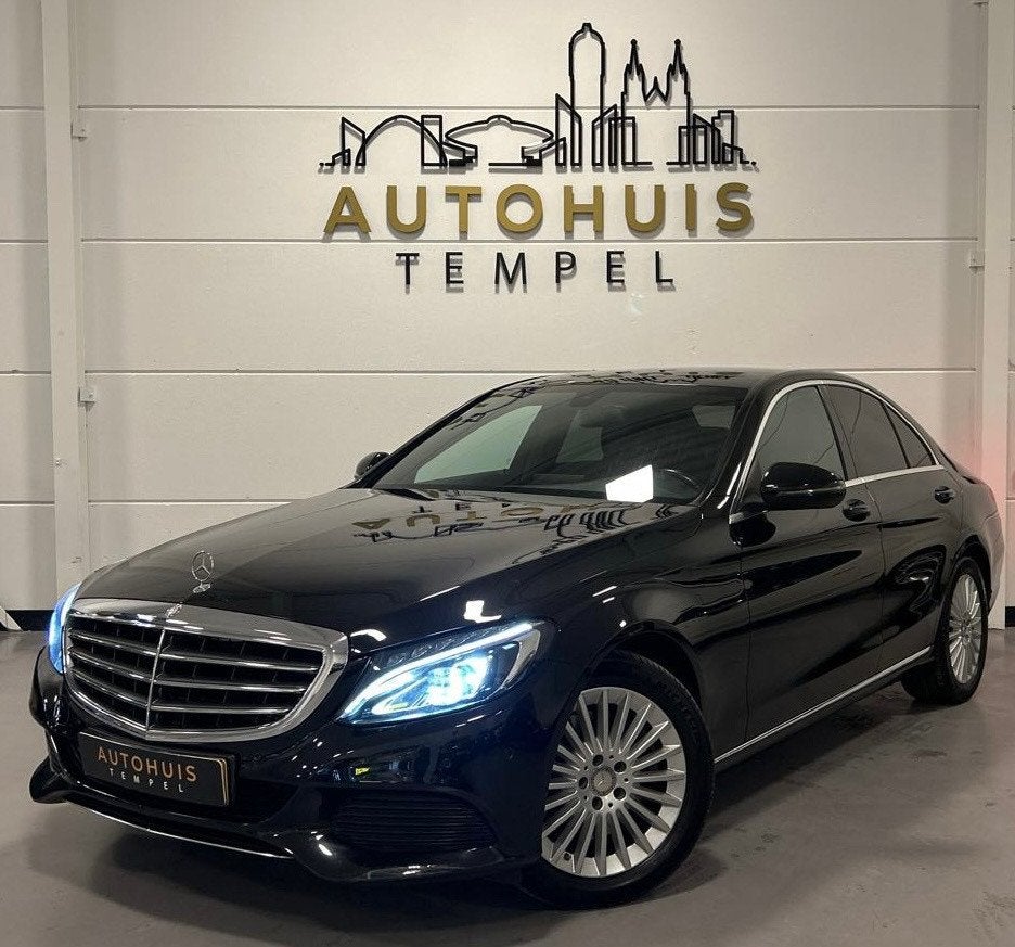Mercedes-Benz C-klasse 300 CDI HYBRID Prestige Automaat Crui, Auto's, Automaat, Gebruikt, 4 cilinders, Zwart