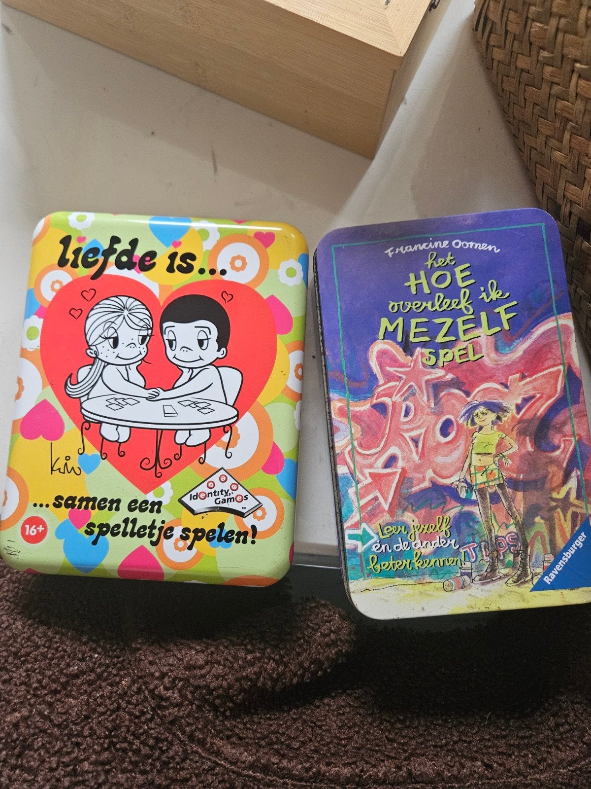 Liefde is... & Hoe overleef ik mezelf? Spellen - GRATIS, Hobby en Vrije tijd, Gezelschapsspellen | Bordspellen, Een of twee spelers